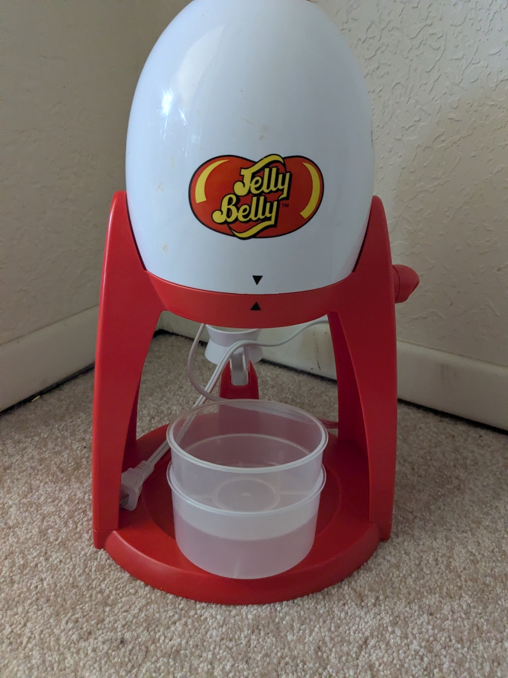 Snow Cone Shaved Ice Machine Jelly Belly
